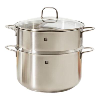 双立人不锈钢汤锅蒸笼