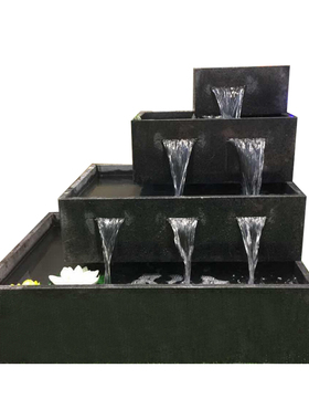 工艺庭院简约现代风鱼池装饰品