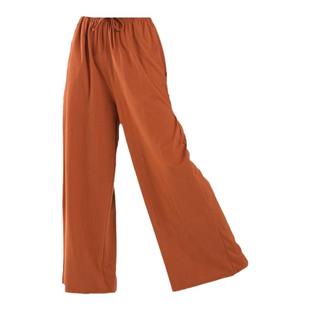 现代舞古典舞宽松阔腿裤棉裤练功裤舞蹈裤跳舞基训飘逸直筒云朵裤