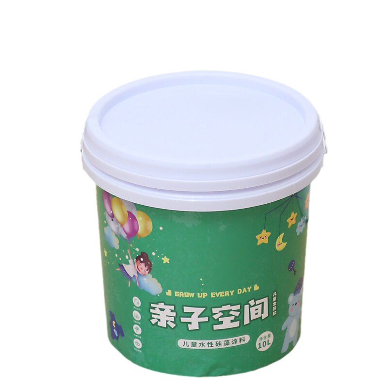 儿童房水性硅藻泥内墙面漆自刷涂内墙乳胶漆