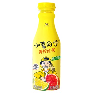 统一小茗同学果味茶饮料冷泡溜溜哒茶青柠红茶480ml*15瓶整箱装