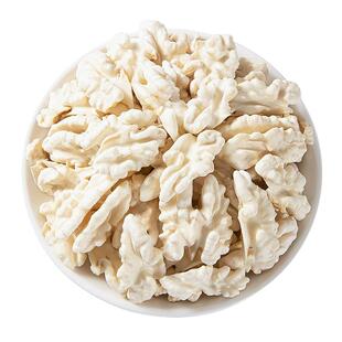 新鲜去皮核桃仁官方旗舰店185纸皮核桃薄皮原味生核桃肉孕妇零食