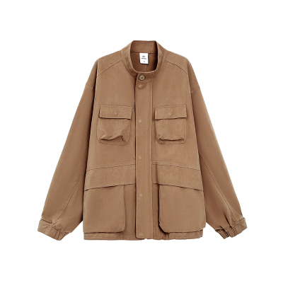 TurnSignal时尚立领工装外套女