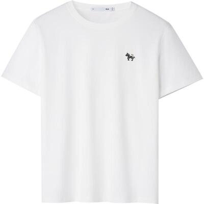 海澜之家印花休闲时尚短袖T恤男