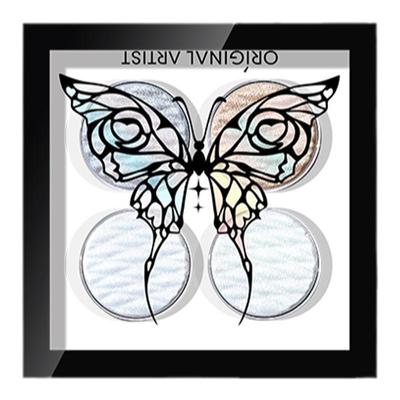 变色龙四色高光细闪渐变修容盘