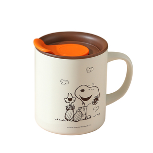 小熊虫儿童水杯家用带刻度防摔牛奶杯男孩宝宝喝水奶粉专用马克杯