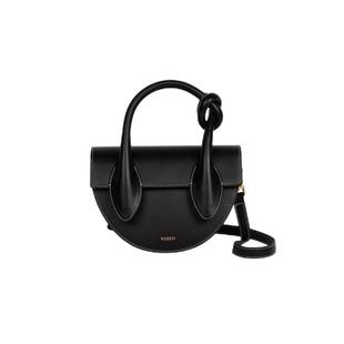 【自营】YUZEFI半圆单肩包带结式设计小众纳帕皮时尚女包斜挎HBDL