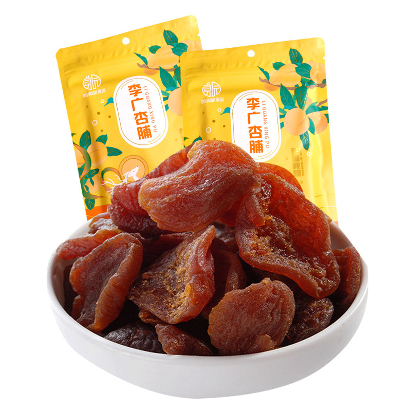 敦煌特产李广杏脯260g蜜饯果脯干