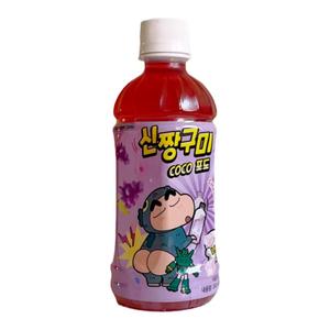 库洛米三丽鸥大耳狗椰果果味饮料340ml 荔枝便利店韩国进口零食