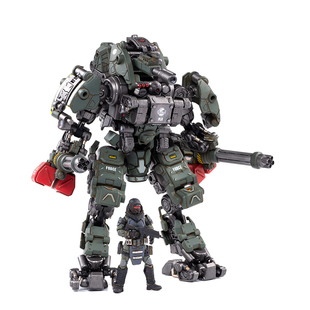 暗源 1/25 钢骨机甲 关节可动 机器人模型 手办 送额外兵人