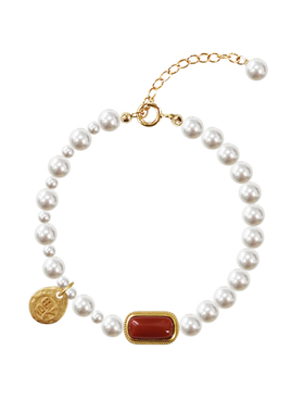 dellamo天然南红复古轻奢