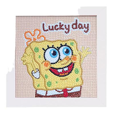 2025新款钻石贴画海绵宝宝满钻