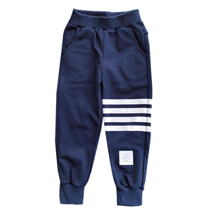 男童运动裤春秋款裤子儿童2025新款中大童卫裤长裤收口休闲裤