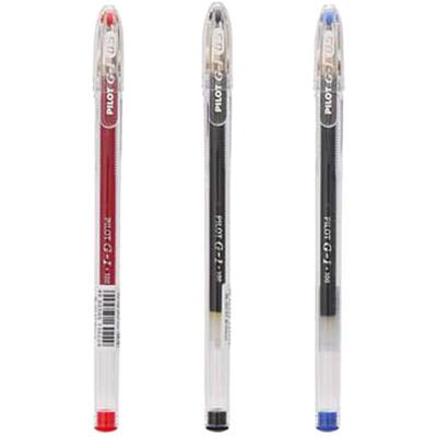 百乐G1中性笔考试用子弹头黑色