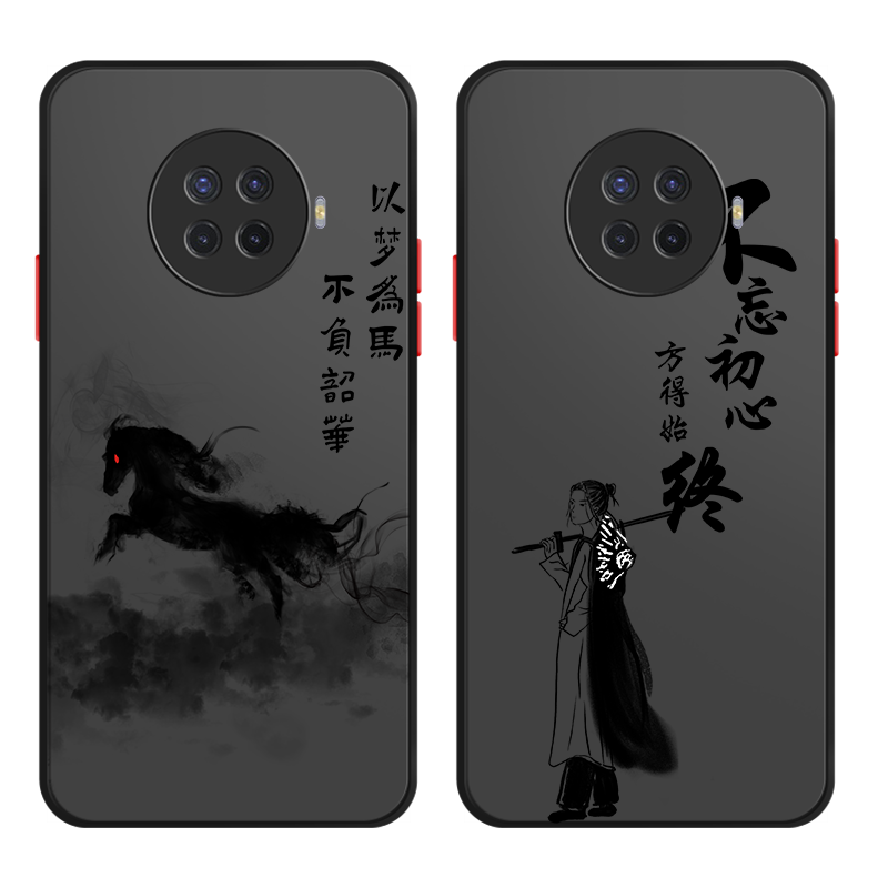 vivox23手机壳幻彩版新款男高档硅胶全包防摔简约创意潮流透明高端男款超薄男士散热磨砂网红液态简约个性