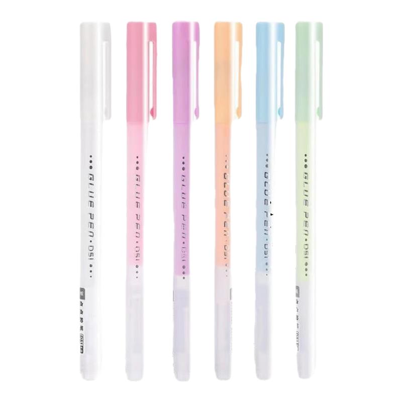 点点胶手帐专用点胶式速干学生儿童手工胶水材料大容量点胶笔笔型