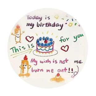 网红生日快乐投影灯拍照道具ins风装饰场景氛围布置投影仪背景