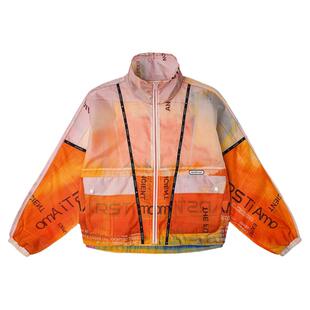 Kappa卡帕2026春季新款外套茄克背靠背女运动休闲夹克开衫