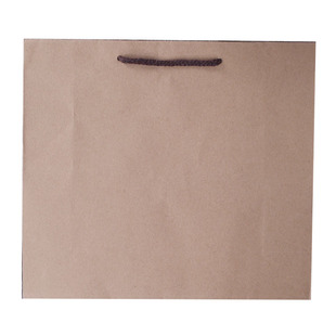 纯牛皮纸袋店袋提手饰品礼品袋服装衣服鞋袋礼物袋广告袋订制LG