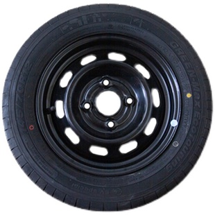 宝骏E100轮胎E200备胎E300五菱宏光MINIEV迷你GB款原厂轮毂马卡龙