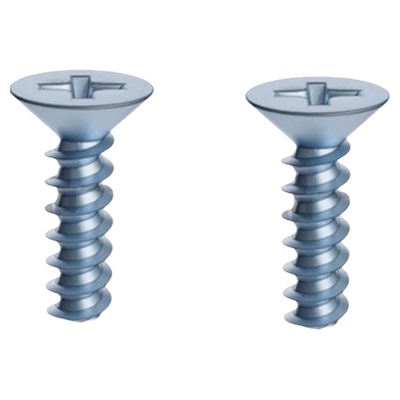 加硬十字沉头头平尾自攻螺丝 F型自攻钉 塑料件专用