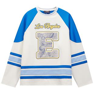 【朱志鑫同款】Ed Hardy埃德哈迪2025春季新款宽松女士套头衫卫衣