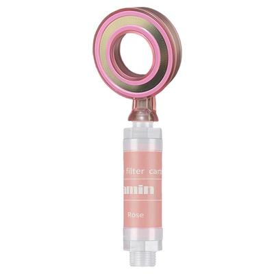 PHYAK花洒喷头增压过滤粉色花洒