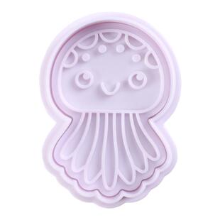 卡通馒头婴儿辅食造型手压饼干模具章鱼黄油糖霜手工烘焙印花模型