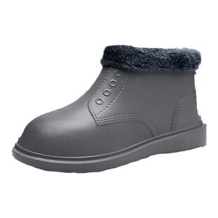 男士雨鞋防滑防水男款雨靴加绒保暖胶鞋冬天加厚厨房工作棉鞋水鞋