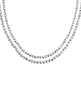 法式轻奢小众珍珠项链