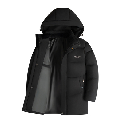 鸭鸭爸爸短款加厚保暖羽绒服