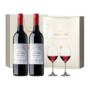 澳大利亚进口无醇葡萄汁0度红酒无酒精红葡萄酒过新年货送礼盒