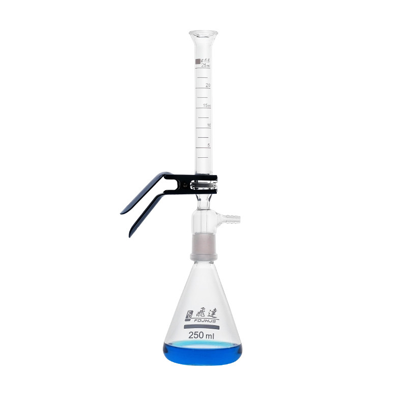 德滤实验室微量砂芯抽滤装置25/100ml滤杯25mm滤膜溶剂过滤器