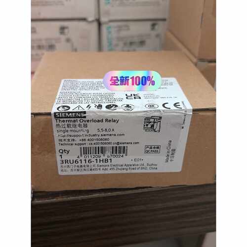 议价西门子3RU6116-1HB1 热过载继电器，全新原装正品，