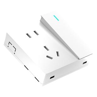 明装开关插座面板86家用墙壁16A空调一开五孔带开关超薄明线灰色