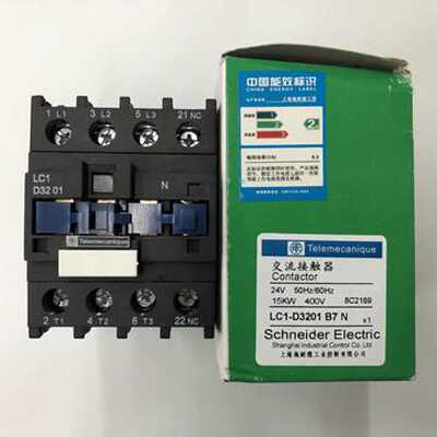议价原装LC1-D3201B7N AC24V施耐德交流接触器 LP4K0610BW3 DC24V