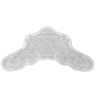 山花模具eps外墙装饰浮雕花板欧式别墅水泥塑料罗马柱花墙画模板