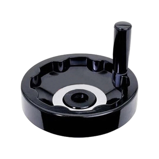 内波纹手轮 胶木可折叠手柄手轮 机床满幅手摇轮100 125 160 200