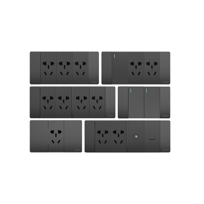 正泰/CHNT118型插座开关幻银灰