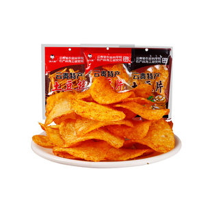 农科院土豆片贵州特产食品休闲零食麻辣解馋云南网红小吃薯片追剧