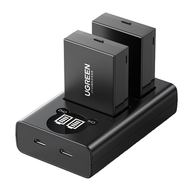 绿联相机电池lp-e8充电器适用于佳能EOS 600D 700D 550D 650D X7i X6 X6i X5 X4 T2i T3i T5i单反数码微单