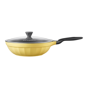 北鼎炒锅32cm不粘锅煎炒锅家用大容量升级聚油平底轻便不粘炒菜锅