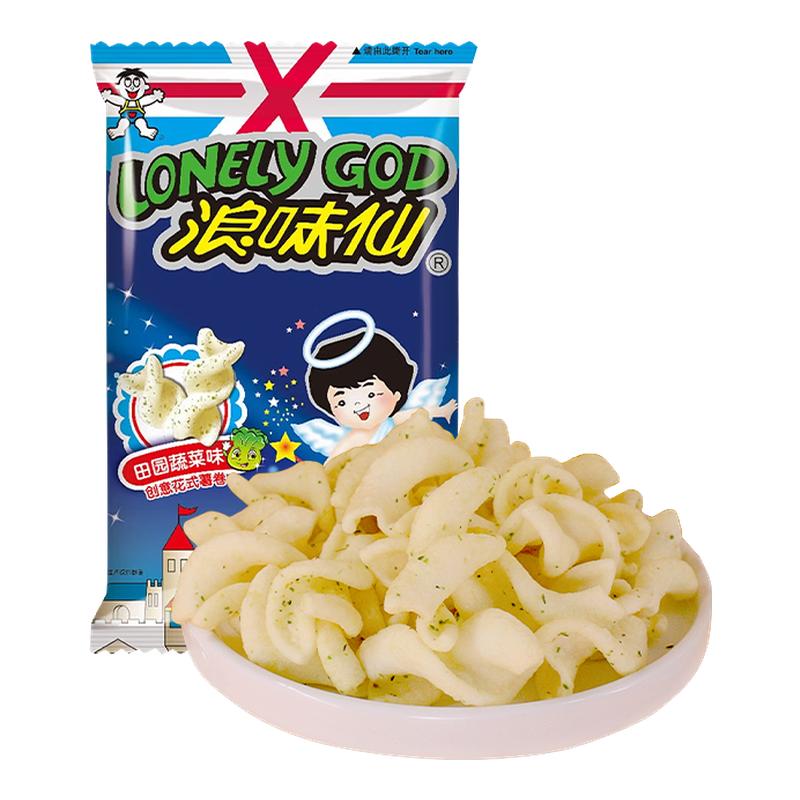 旺旺浪味仙蔬菜味零食小包装70克