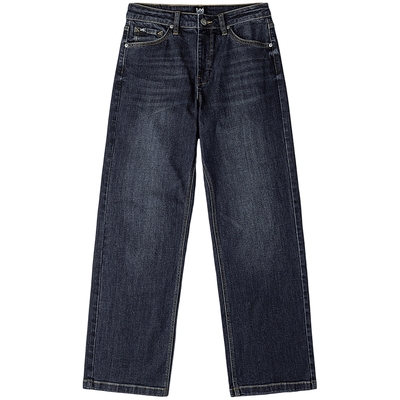 【张凌赫代言】Lee25秋冬新品429标准中腰直脚复古深蓝色女牛仔裤