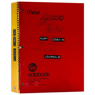 Kurt Cobain: Journals nirvana 进口艺术 涅槃乐队主唱柯特·科本日记 手稿画册日记 进口书籍