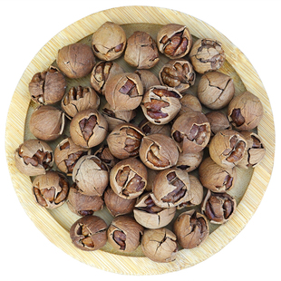 新货杭州临安特大特好剥轻松剥山核桃净重500g罐装手剥仁特产年货