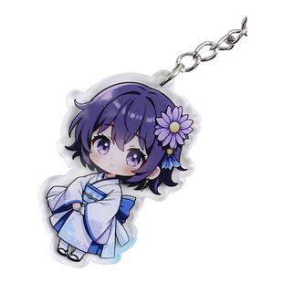 亚克力钥匙扣定制挂件链定做立牌二次元摆件卡通动漫周边明星照片