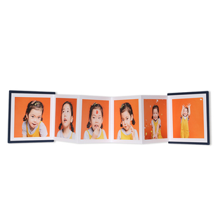 定制手风琴相册折叠风琴成长纪念册宝宝照片书diy记录册10张折页