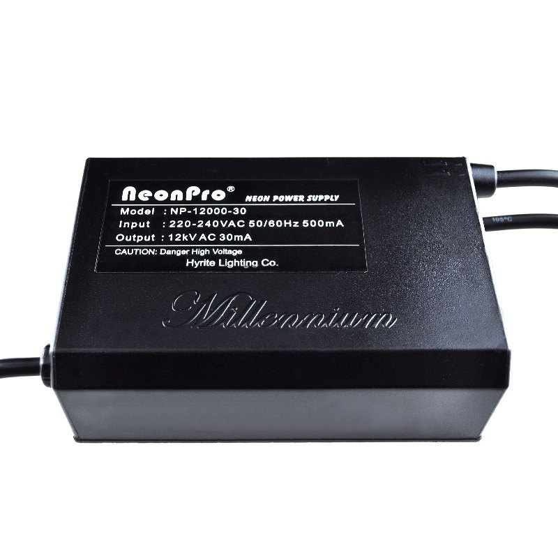22NeonPro品牌霓虹灯变压器12KV电源30mA节能高压镇流器高频高频