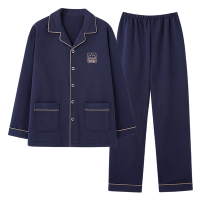 【浪莎】空气棉夹层睡衣男秋冬季